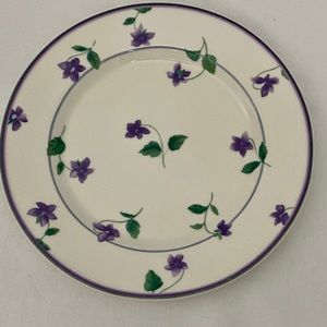 Waverly Garden Room Sweet Violets Salad Plate  8.5”